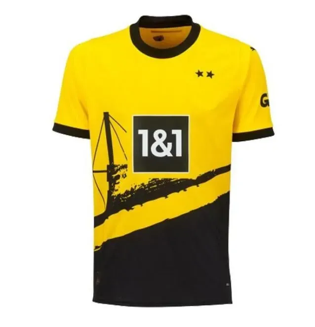 Dortmund Borussia /24 Soccer Jersey 110th Anniversary Edition NMECHA,  REUS, Football Shirt Men's Black