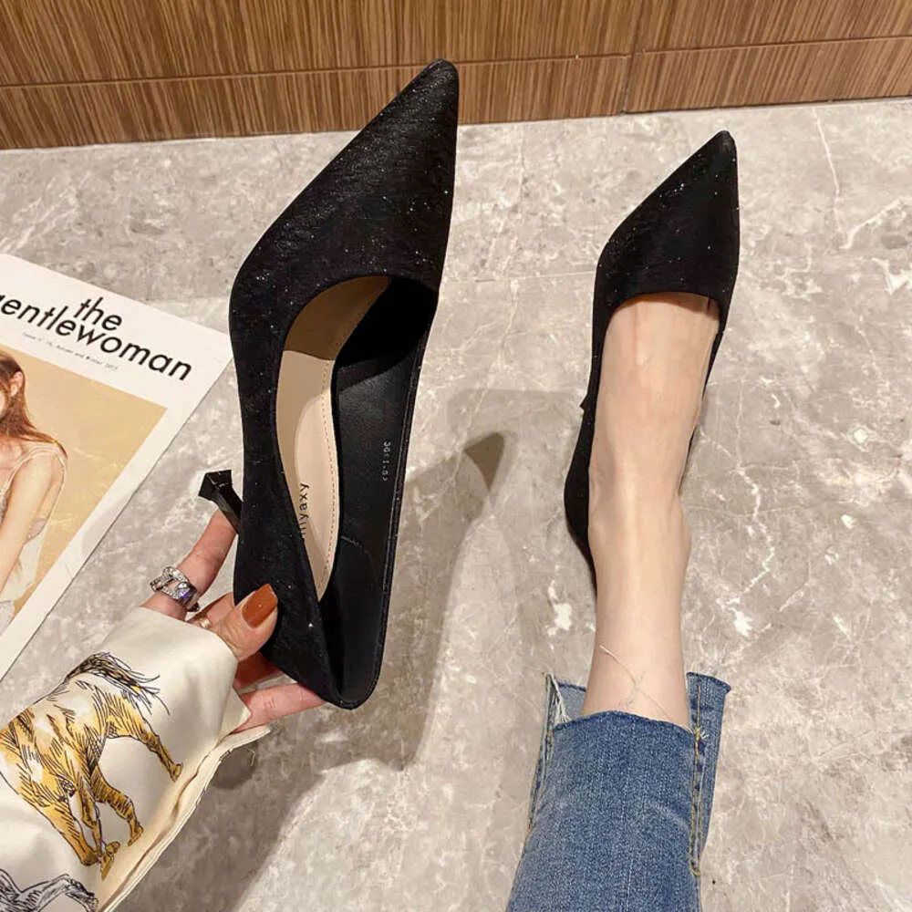 Ladies Shoes Black Heels Woman Pumps High Heel Shoes for Women Chunky Heels  Office Shoes Women FASHION туфли женские 2024 тренд - AliExpress