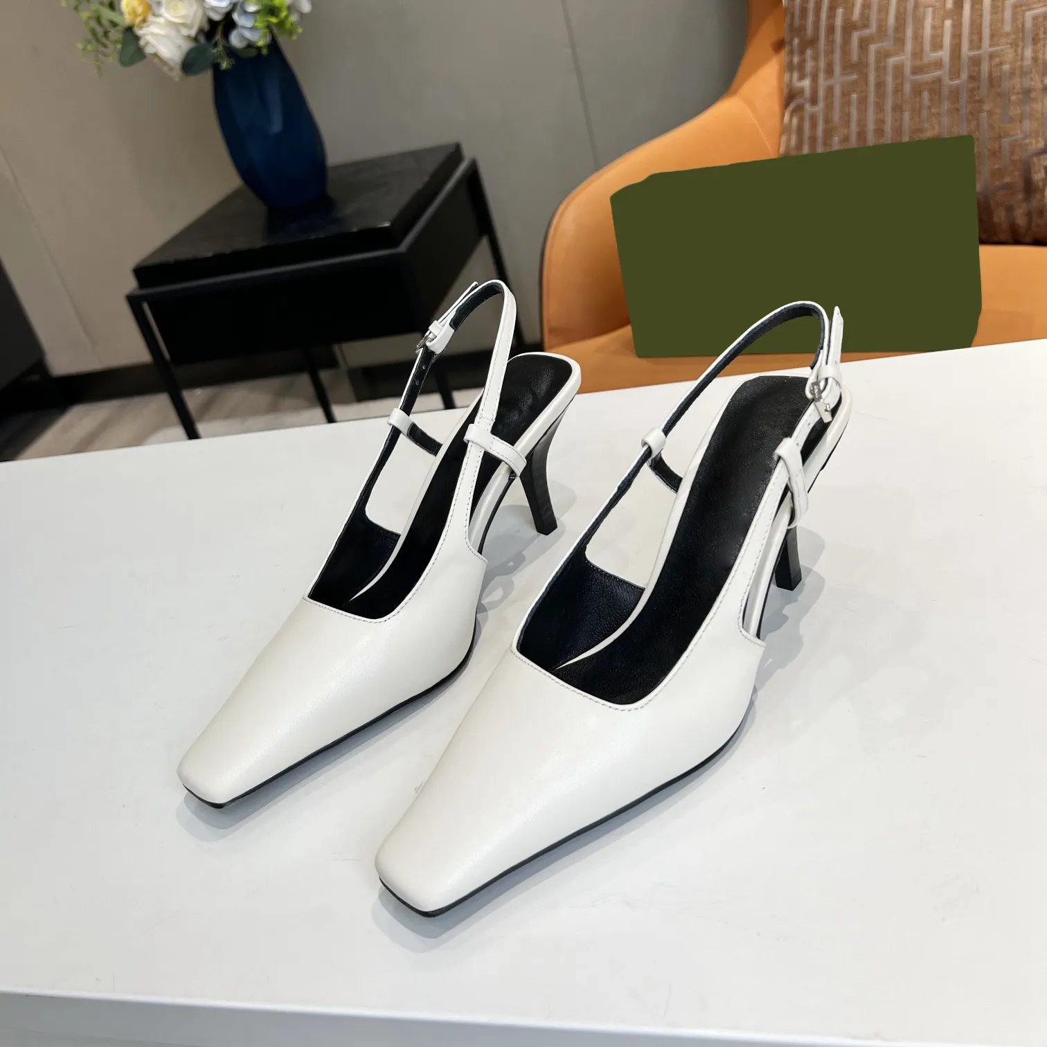 High Heels Shoes Wedding Pumps Shiny Pointed Toe Sole Nude Black Leather Lady Classics Women With Box