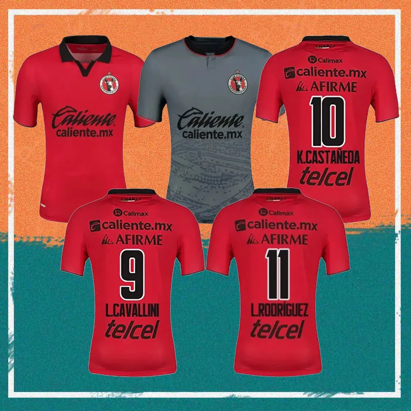 2023 Mexiko Liga MX Tijuana Soccer Jerseys 23/24 Hemröd Castillo Martinez Shirt Club Rodriguez Rivera B. Diaz Lopez Away