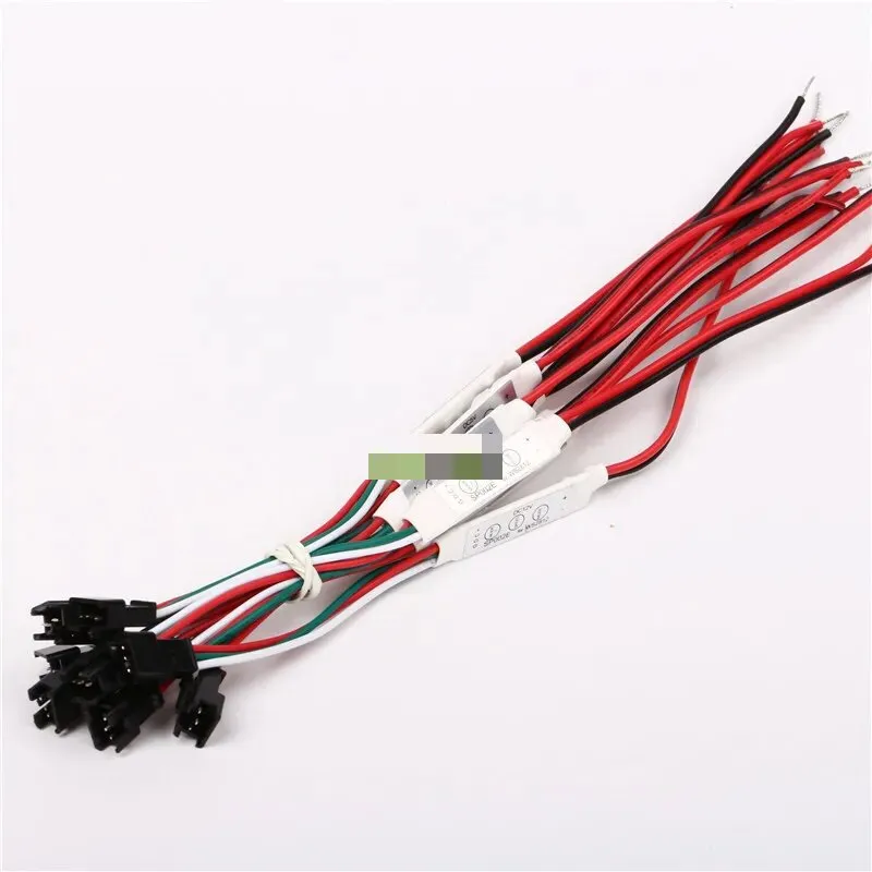 Magic RGB LED Controller 3Keys RF 14/17Keys LED Pixel Strip Light Controller For WS2811 WS2812B SK6812 UCS1903 12 LL