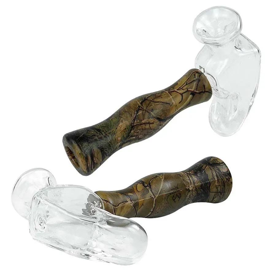 Hookak bongs mini rur ręczny palenie szklane szklane rurę wodną platformy olejne silikonowe młot zz