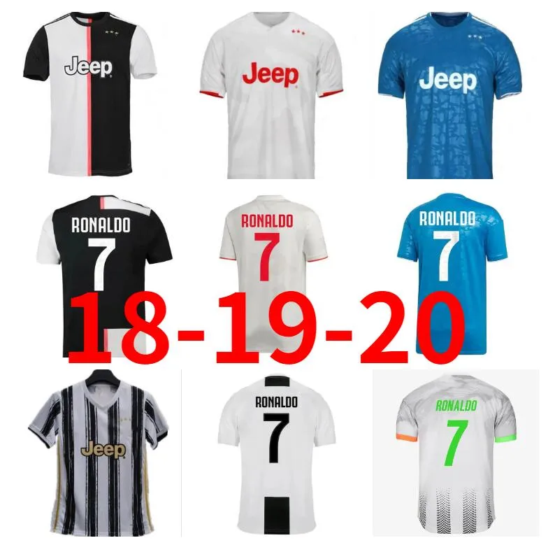 Juve 18 19 20 21 Ronaldo Chiellini Dybala Soccer Jerseys 2018 2019