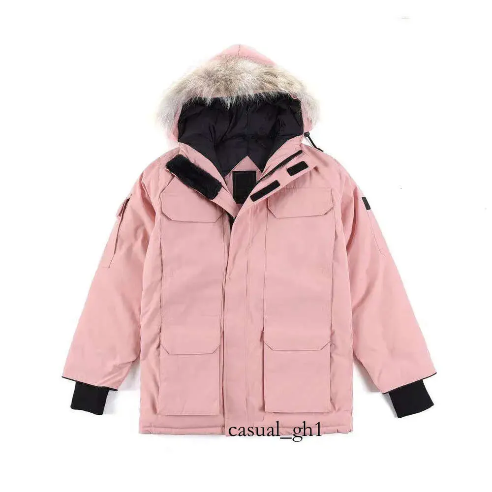 Designer moose knuckel Canda Gosse Jacket Down Jacket Mens Winter Warm Coats Womens Coat Puffer Jackets Letters Streetwear 706 391