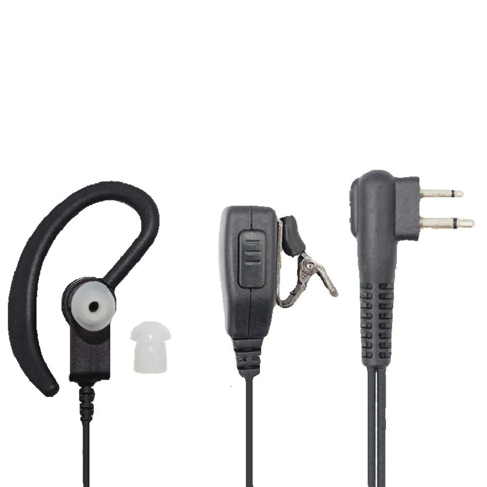 2 pim kulaklık gp300 cp040 ep450 iki yönlü radyo gizli servis kulaklık mikrofonu Auriculares 3,5mm ptt için Motorola walkie tallie