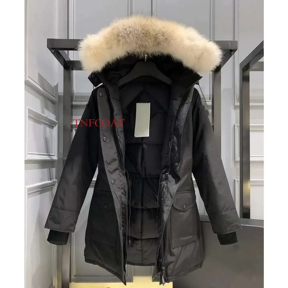 Designer Femmes Doudoune Marque De Mode Canadienne Goose Long