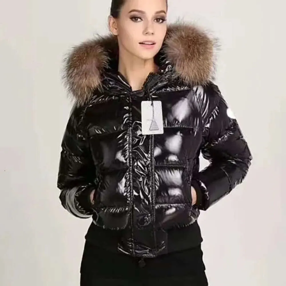 Puffy shiny best sale coat
