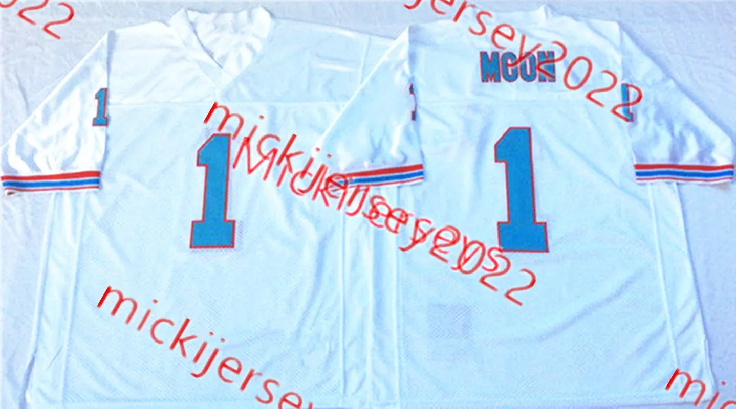 Earl Campbell Eddie George Houston Oilers Football Jersey Mens