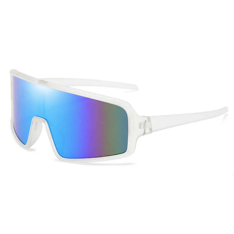 남성 선글라스 여성을위한 새로운 남성 선글라스 프레임 패션 사이클링 스포츠 성인 바람 방전 안경 1 9GVM NPIC