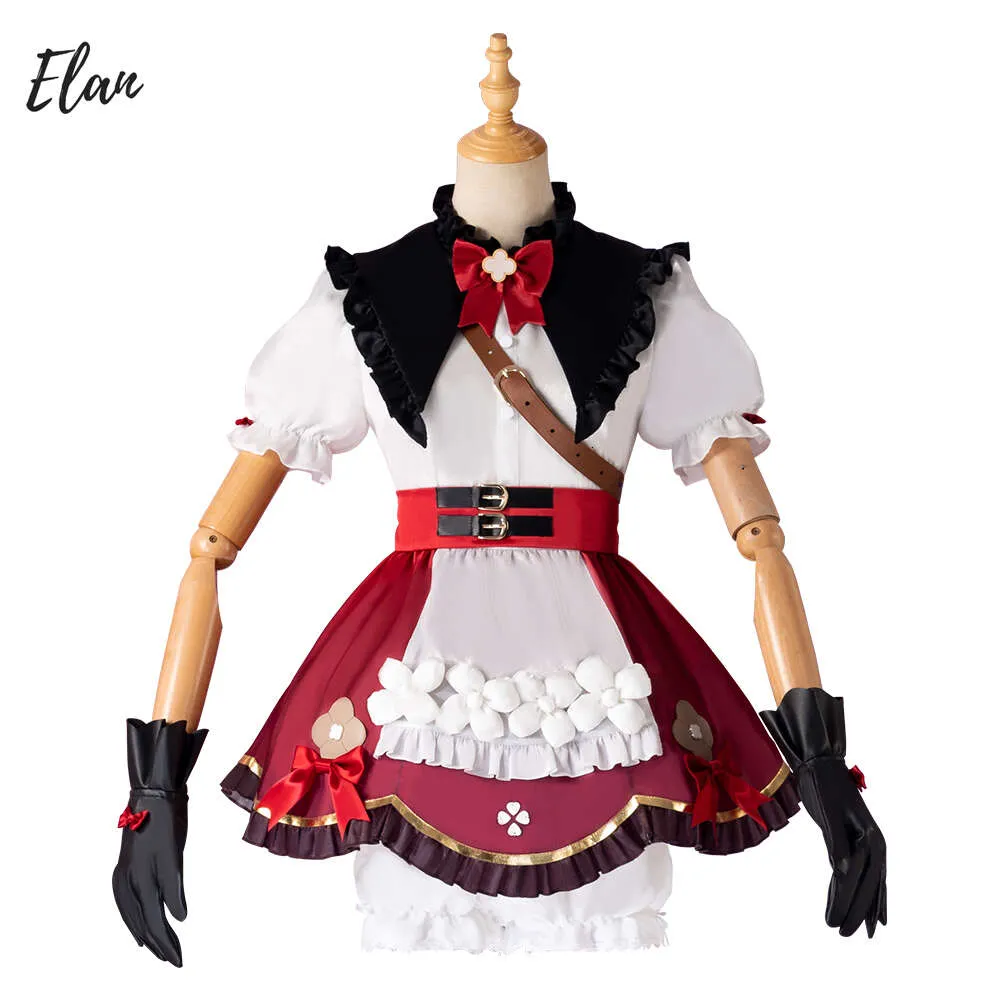 Kawaii Klee Yeni Skin Cosplay Elbise Genshin Etki Klee Cosplay Custome Kadınlar Cadılar Bayramı Comic Con rolü Anime Cosplay Fantasy