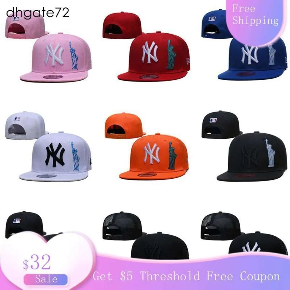 chapéu de designer masculinoYankee Ny Trendy gorro chapéu Mor League bordado chapéu Los Angeles Dodge La chapéu masculino e feminino de aba plana com língua de pato