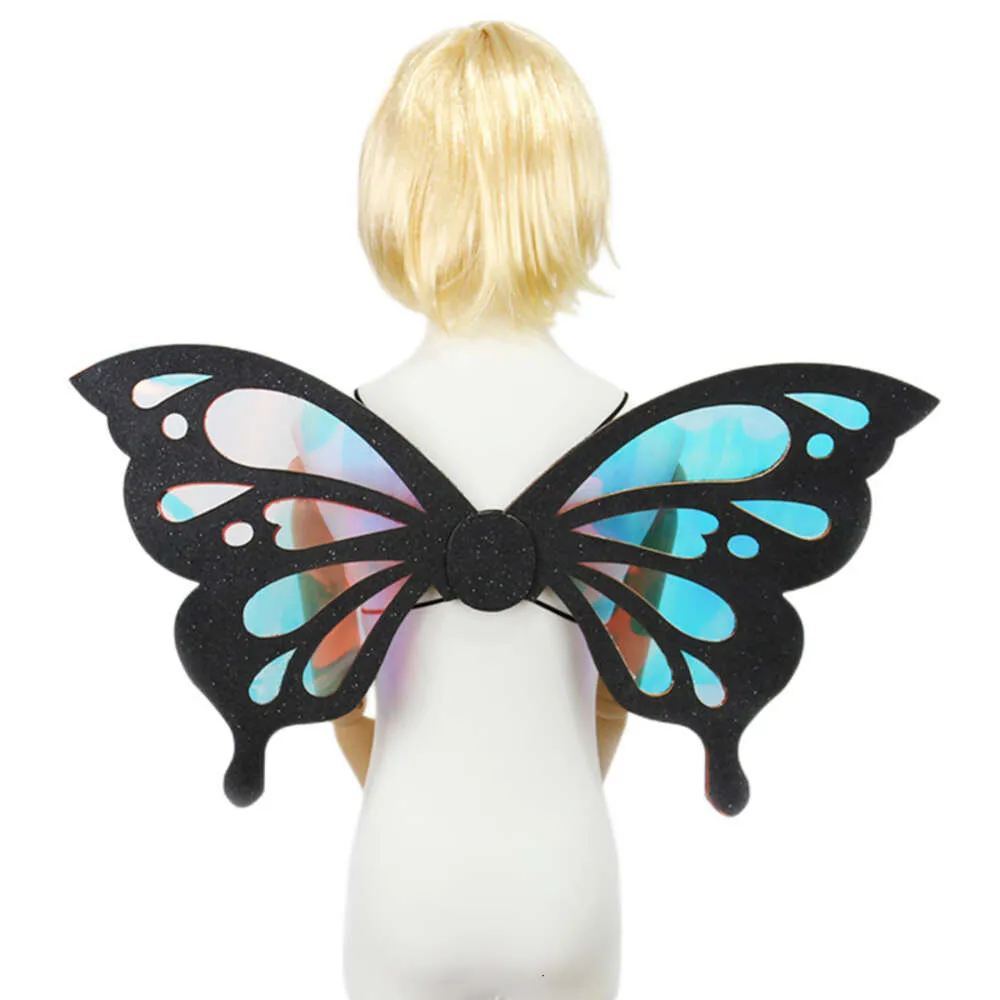 Cosplay Fairy Elf Angel Butterfly Wings Kids Girls Princess Cosplay Halloween Rave Party Dress Up Performance PropScosplay