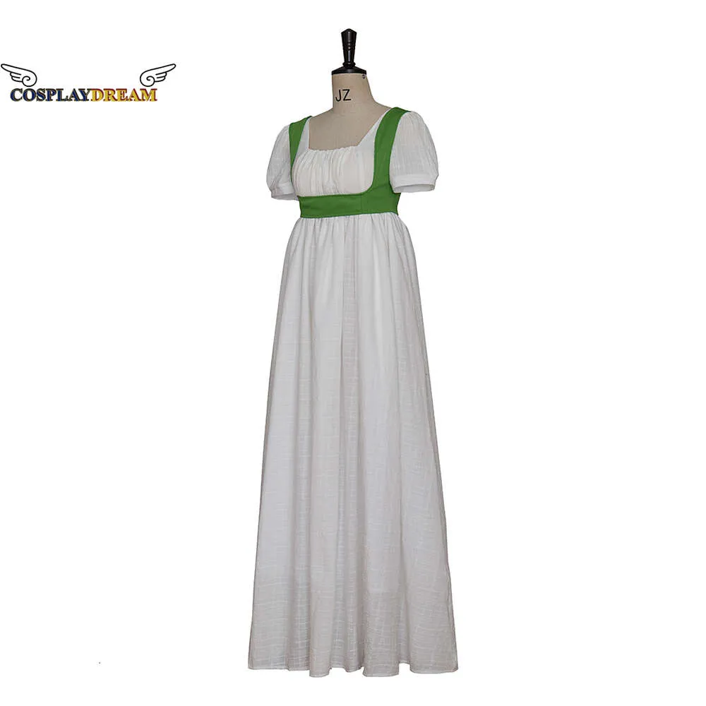 Robes De Robe De Bal Victorienne: Robe De Régence Blanche, Robe De