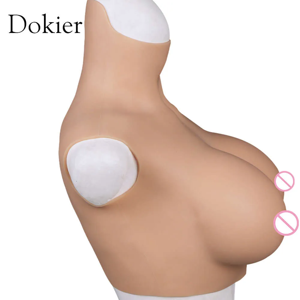 Silicone Breast Breastplates Fake Boobs Form Artificial Breast with Strap  Fake Boobs for Mastectomy Crossdresser Prosthesis, Cosplay Drag Queen,White