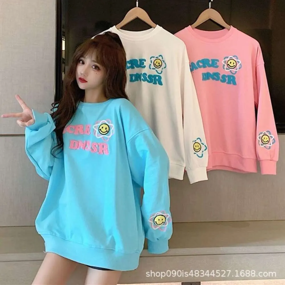Womens Hoodies Sweatshirts Autumn And Winter New Korean Edition Go Market Sweater Loose Live Broadcast Cheap Coatss From Queen1212 27.79 DHgate.Com