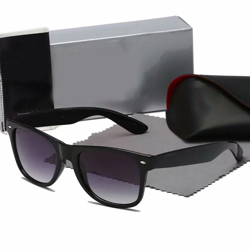 Brand Luxury 2023 Polarized Men Women Sunglasses mens womens Pilot Golden Red designers UV400 Eyewear sun Glasses High quality Black Metal Frame Polaroid Lens wo