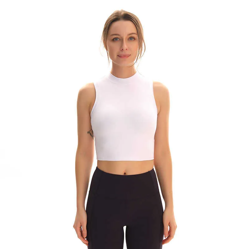 L-20 yoga esportes topos colete apertado de alta elasticidade fiess roupas de ginásio feminino correndo casual activewear camisa superior roupa interior