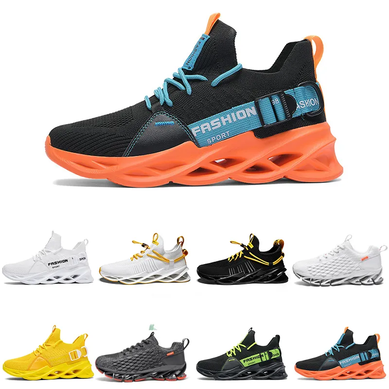 Chaussures de course Couleur unie Faible Doux Noir Hommes Femmes Sneaker Jogging Marche Respirant Baskets Classiques GAI