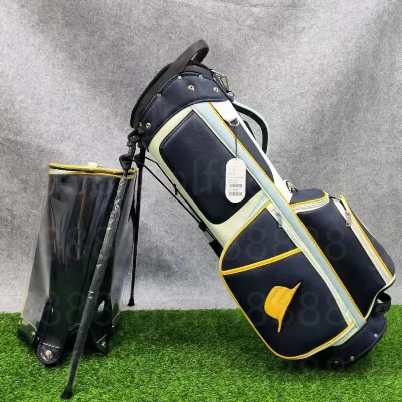 Sacs Golf jaune Sacs Trépied Clubs de Golf Ultra-légers, givrés, imperméables Contactez-nous pour plus de photos