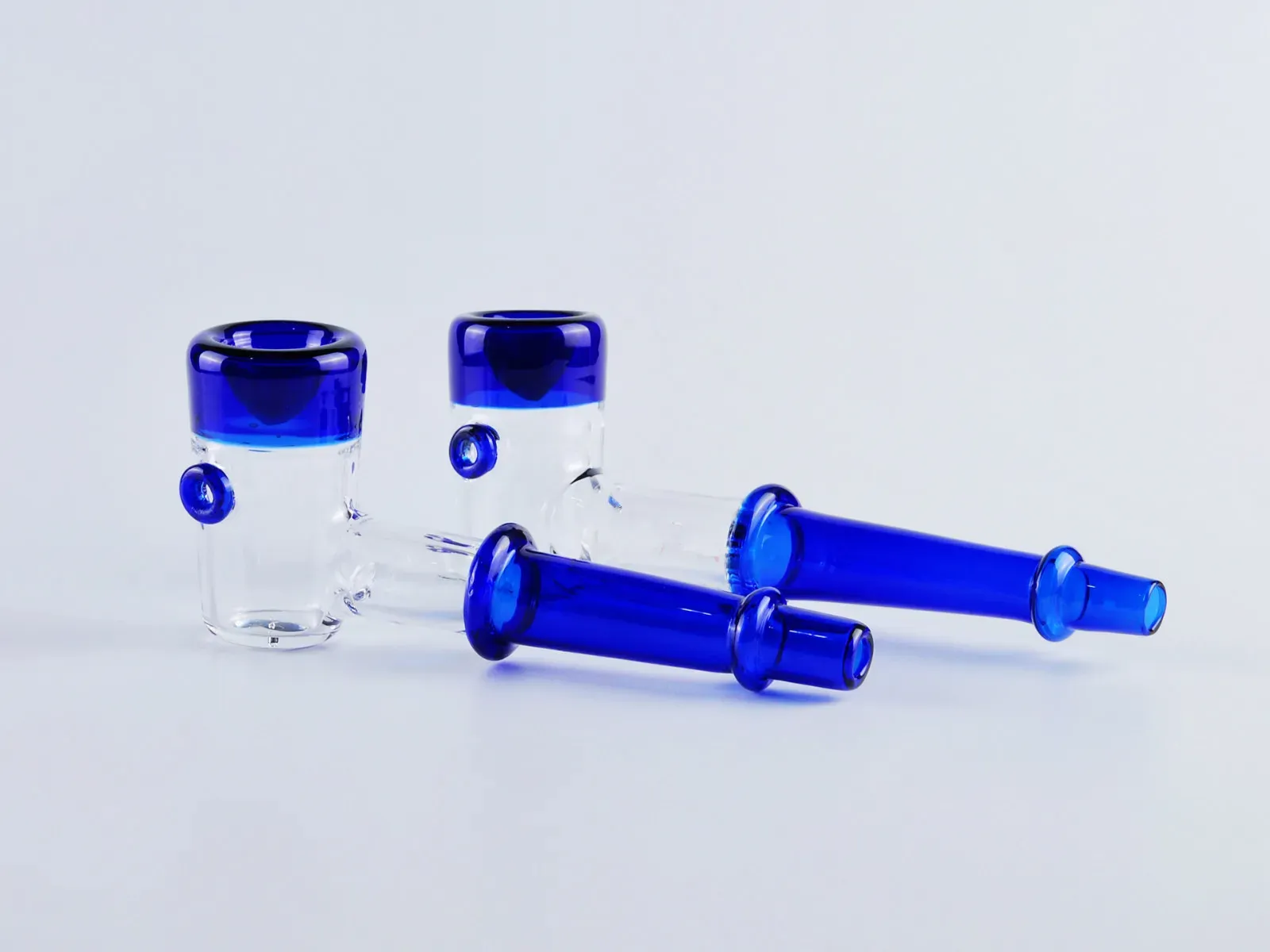 kwaliteit glas bubbler pijp hamer lepel pijp water bong handvat pijpen hand tabaksolie brander voor droog kruid ZZ