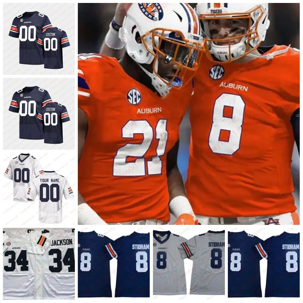 Maillot de football Dylan Brooks personnalisé Auburn Tigers Hayden Brice Cayden Bridges Camden Brown Kameron Brown Marquis Burks Zach