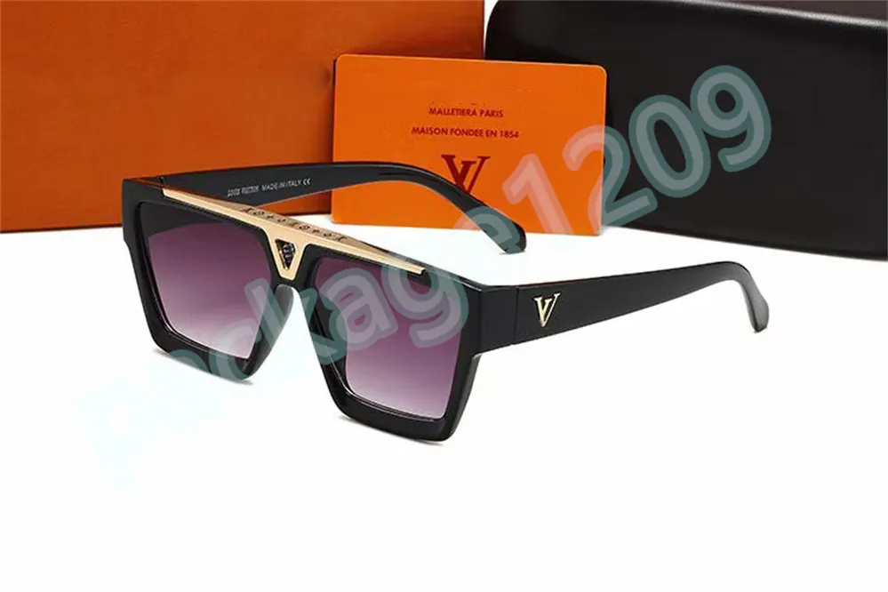 Verkaufe 2023 Hot Luxury MILLIONAIRE 1502 M96006WN Schwarz Weiß Sonnenbrille Vollrahmen Vintage Designer-Sonnenbrille für Männer Shiny Gold Logo Vergoldetes Top L96006