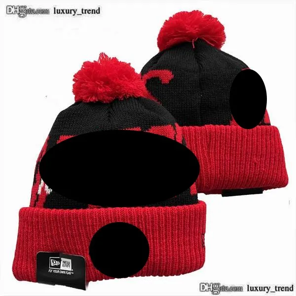 Toronto''raptors''bobble Hats野球帽2023-24ファッションデザイナーバケツハットチャンキーニットフェイクポムビーニー ''クリスマスハット