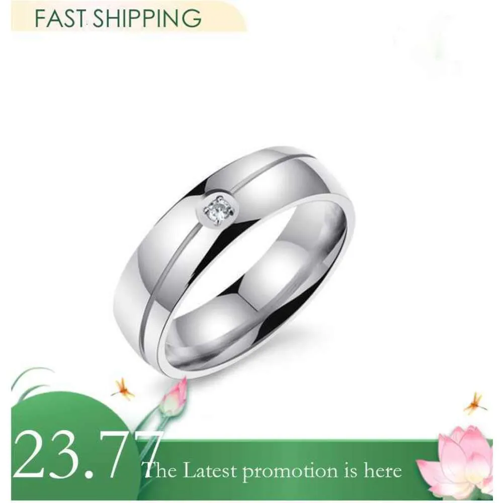 dhgate designer ring love ring Now Selling Stainless Steel Ring Fashion Creative Straight Line Slightly Concave Women's with S2QR