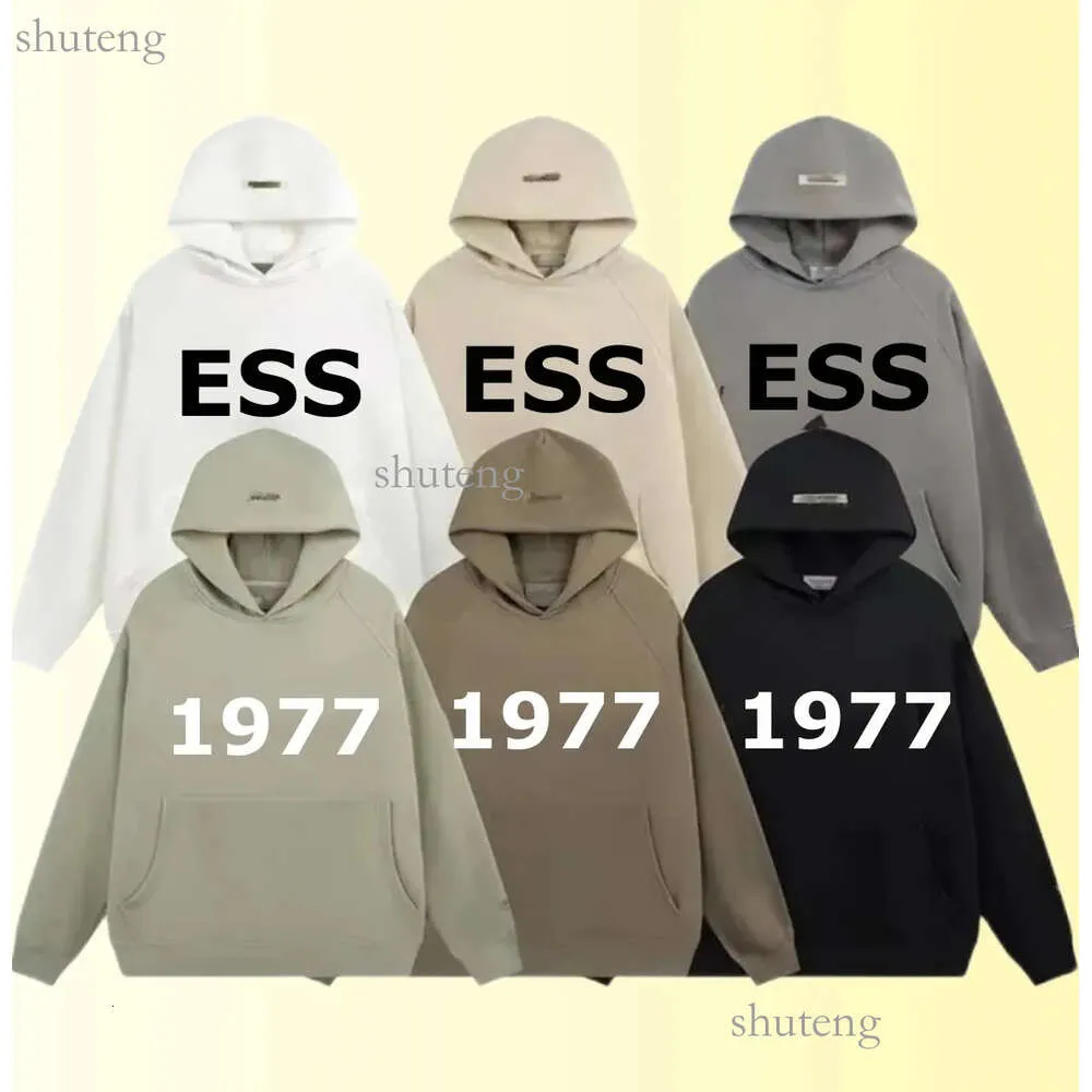 Designer Essentail Shirt Shorts for Women Essentialhoodie Mens Hoodie Silica Gel Suit Sweatshirts Tracksuit Pullover Lovers 746