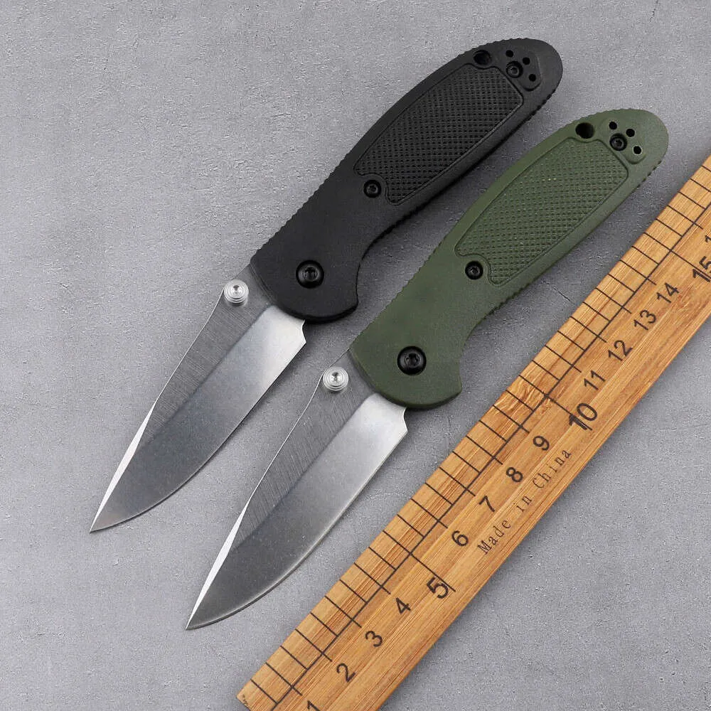 MINI Griptilian BM 556 Pocket EDC قابلة للطي سكين 440C شفرة في الهواء الطلق سكاكين الصيد سكاكين التكتيكية البقاء على قيد الحياة المطبخ متعدد الأدوات