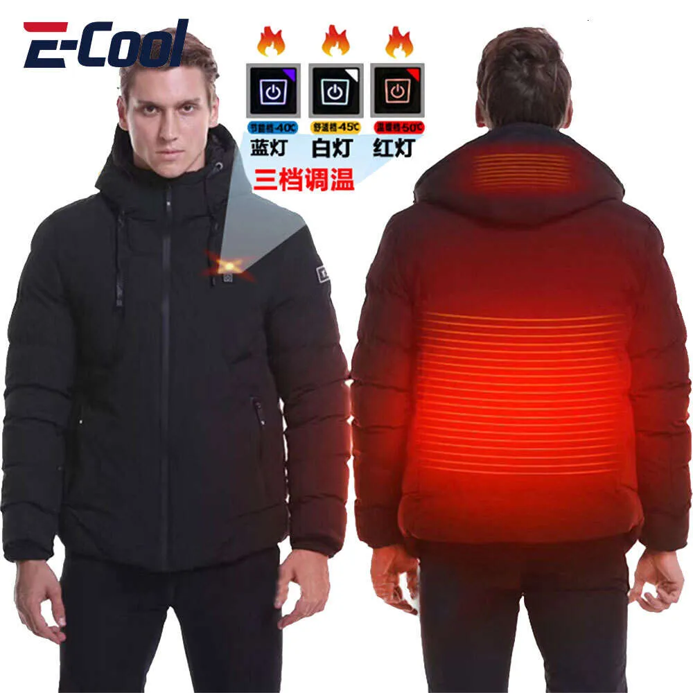 Heating Jacket Men Women Usb Electric Heated Winter Warm Thermal Coat Outdoor Sports Hiking Hunting Fishing Clothes