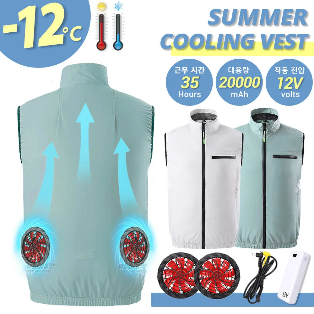 Sommer Fan Weste Frauen S Männer Camping USB Lade Klimaanlage Kleidung Kühlung Für Hohe Temperatur Arbeit Angeln