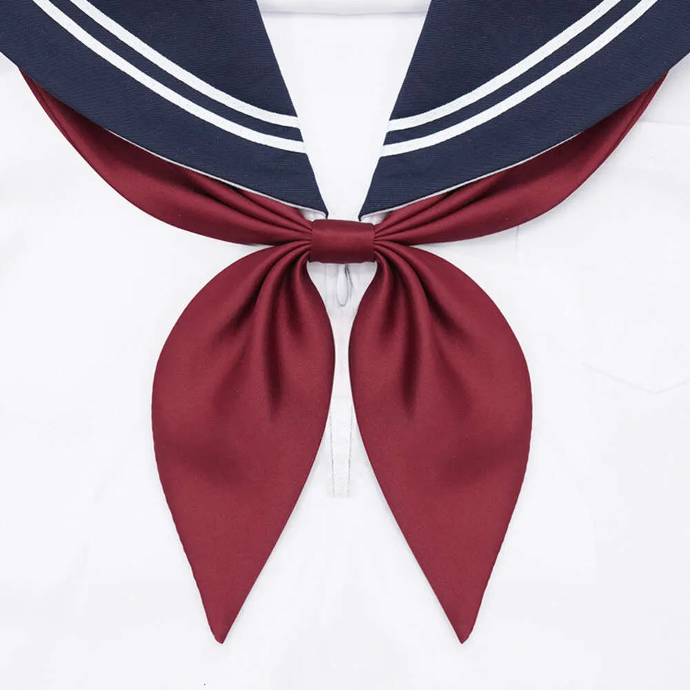 Cosplay marinheiro terno laço laço japonês estudante cosplay laços jk meninas ternos gravatas pescoço uniforme colar tiescosplay