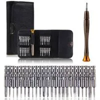 25 in 1 Precision Torx Screwdriver Wallet Repair Tool Set Mu...