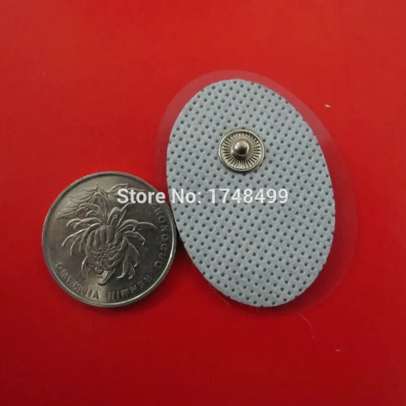 3*4CM Small Massage Pads Thick Electrodes OVAL Pads For Digital