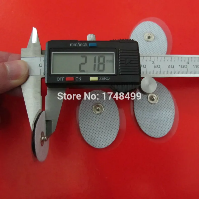 3*4CM Small Massage Pads Thick Electrodes OVAL Pads For Digital