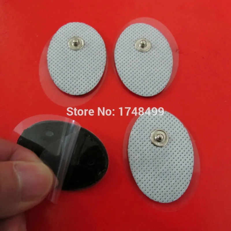 3*4CM Small Massage Pads Thick Electrodes OVAL Pads For Digital