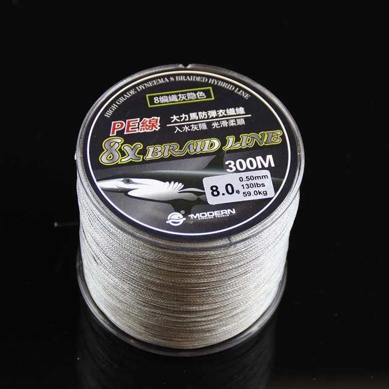 Super Strong 8 strand pe braided fishing line 300m 18LB 20LB 30LB 40LB 50LB 70LB 80LB 130LB 8 strands braided line for fishing (5)