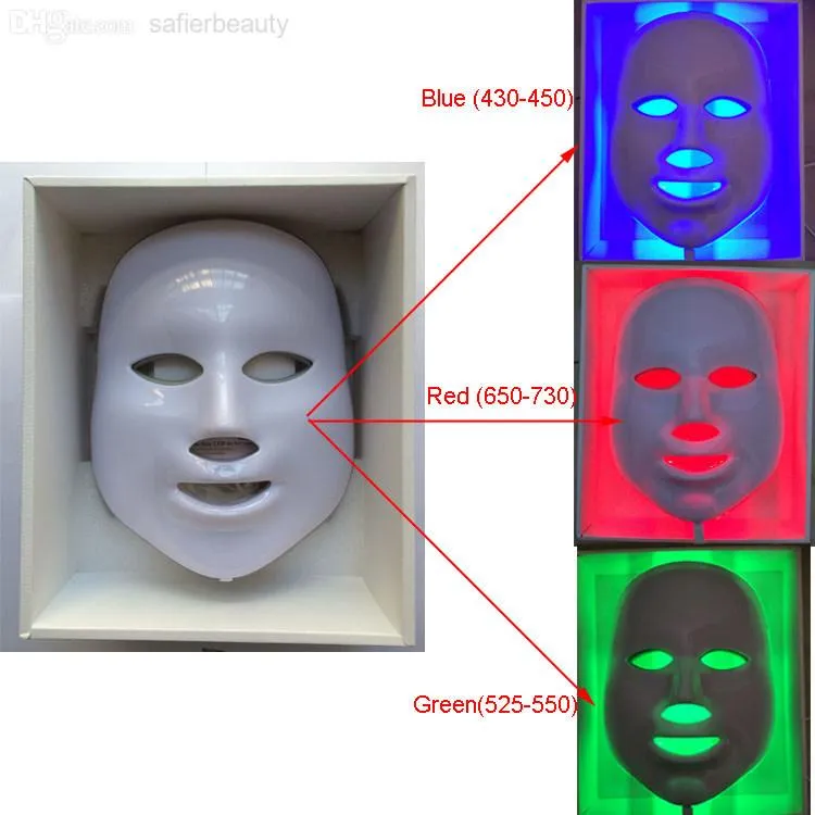  new LED Facial Mask face skin care led light therapy Led Photon Facial PDT mask skin rejuvenation Beauty Therapy Lights