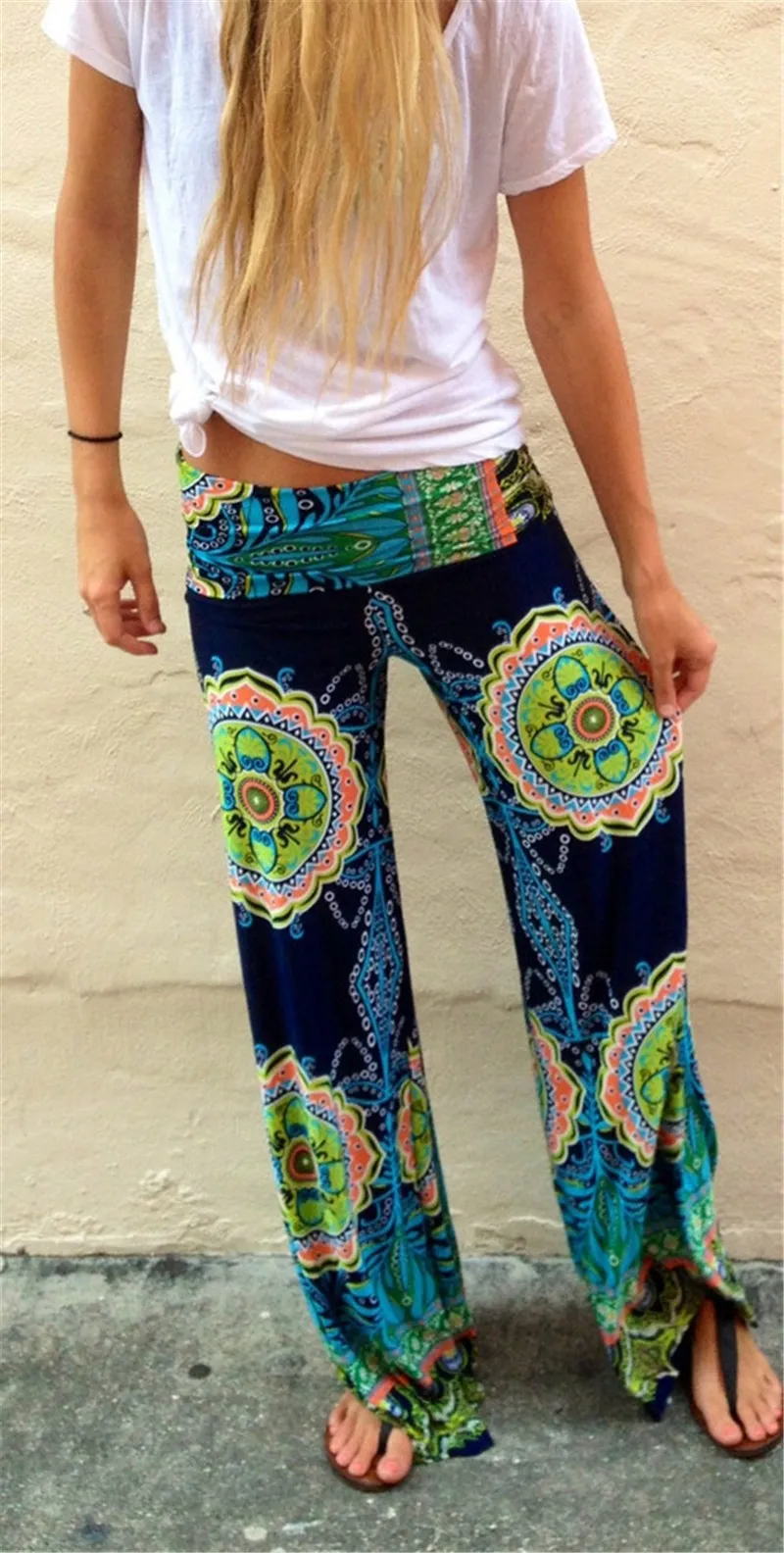 2015-New-Summer-Women-Pants-Casual-Wide-Leg-Long-Pants-Plus-Size-Floral-Printed-Trousers-c3382