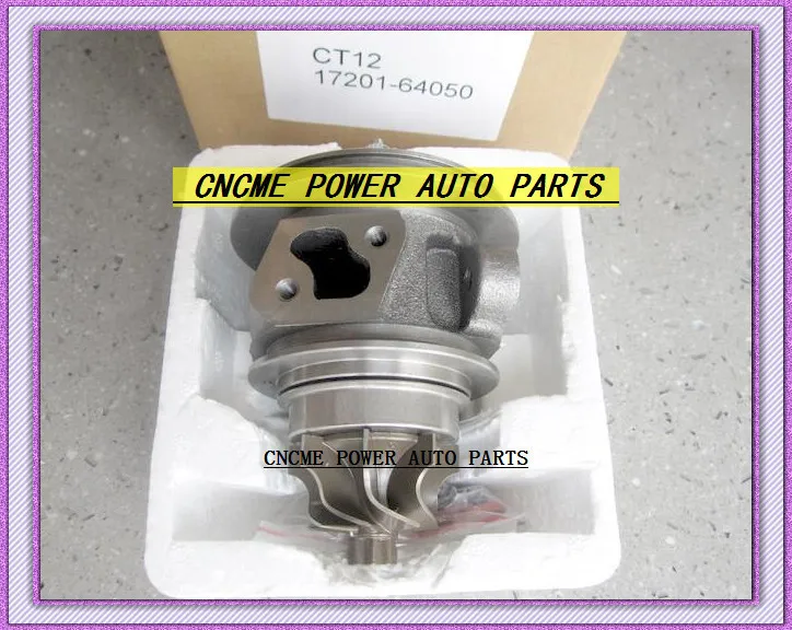 TURBO CHRA Cartridge of CT12 17201-64050 17201 64050 1720164050 Turbine Turbocharger For  Lite Ace Engine 2CT 2C-T 2.0L (4)