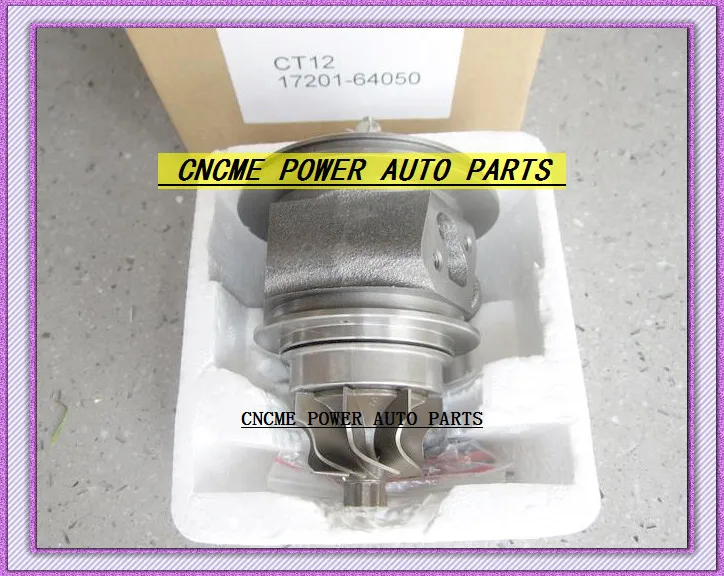 TURBO CHRA Cartridge of CT12 17201-64050 17201 64050 1720164050 Turbine Turbocharger For  Lite Ace Engine 2CT 2C-T 2.0L (3)