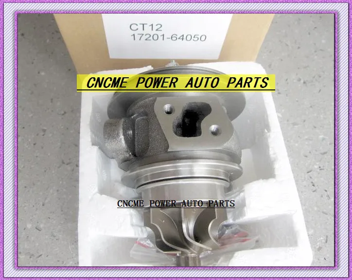 TURBO CHRA Cartridge of CT12 17201-64050 17201 64050 1720164050 Turbine Turbocharger For  Lite Ace Engine 2CT 2C-T 2.0L (2)