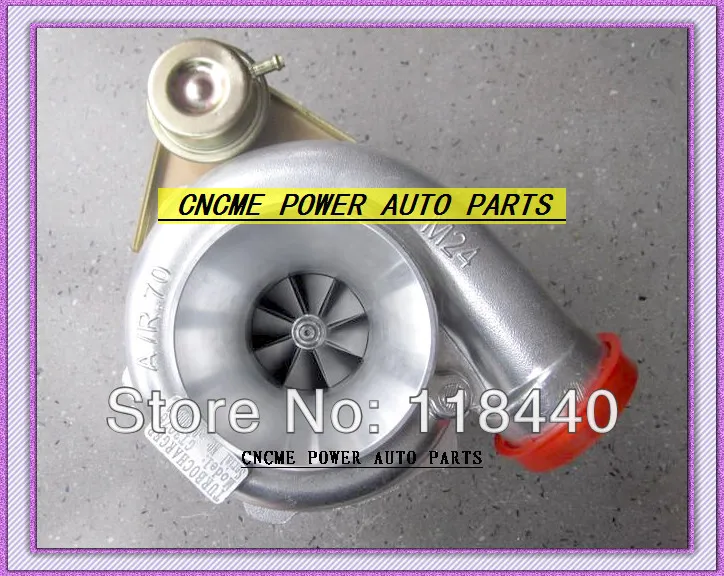 Wholesale Retail GT3076 GT30 turbo T25 C AR .70 T AR .86 wastegate water and oil cooled turbocharger turbo 200-380HP (1)