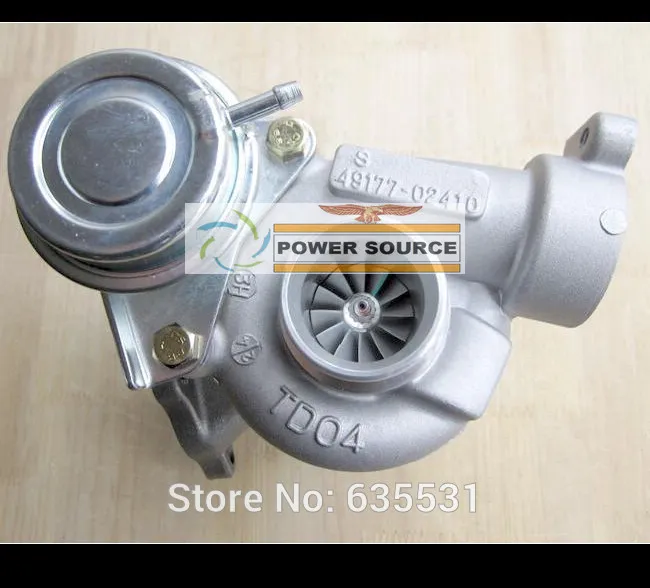 Twin Turbo Pairs Turbo TD04 49177-02300 49177-02400 Turbocharger For MITSUBISHI GTO3000GT Eclipse Galant 1991-2003 6G72 3.0L 166KW