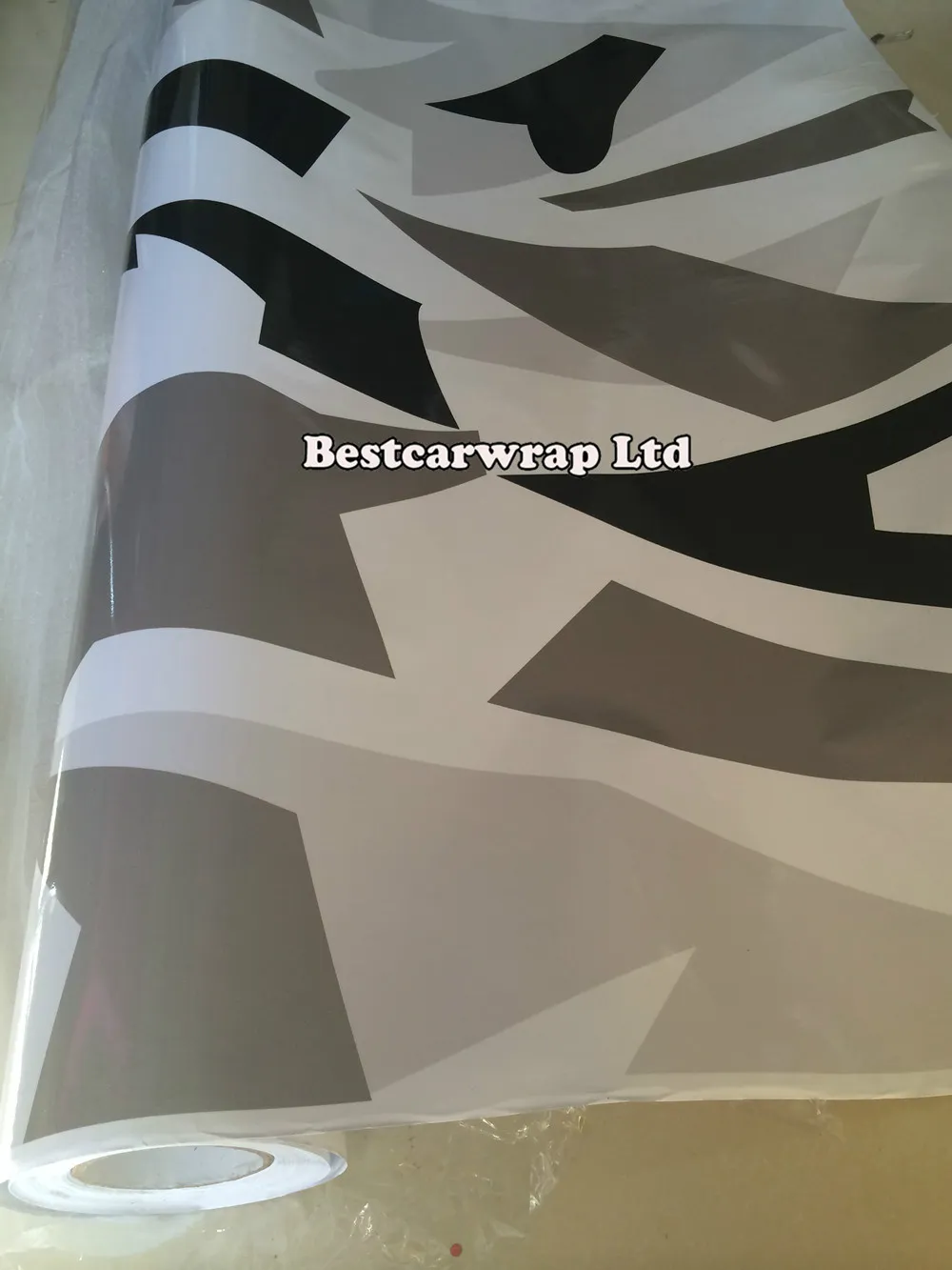 Arctic camo vinyl camouflage car wrapping film Foile (3)