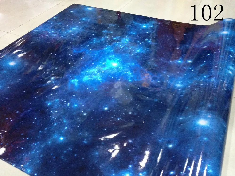 Galaxy Stickerbomb Starry sky Vinyl Car Wrap sticker (2)