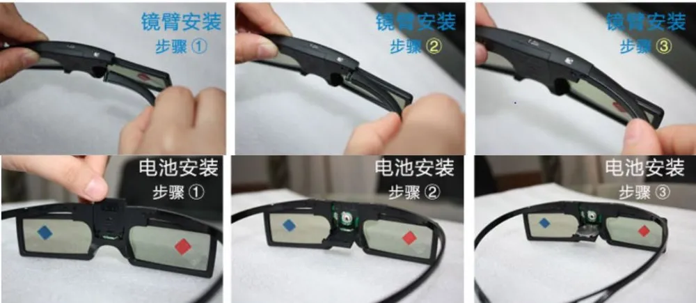 RF 3D Glassess TVs for Panasonic