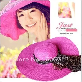 Hot Sale New Fashion Lady Women & Men Vintage Straw Sun Fedora Hats Cap , free shipping