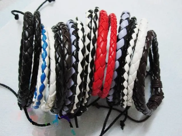 Hot Sale Stylish Leather Wristband Bracelet Fashion Strap Multi Layer Filaments PU Bracelets. 50pcs/lot.free shipping